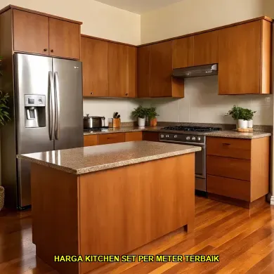 harga kitchen set per meter terbaik
